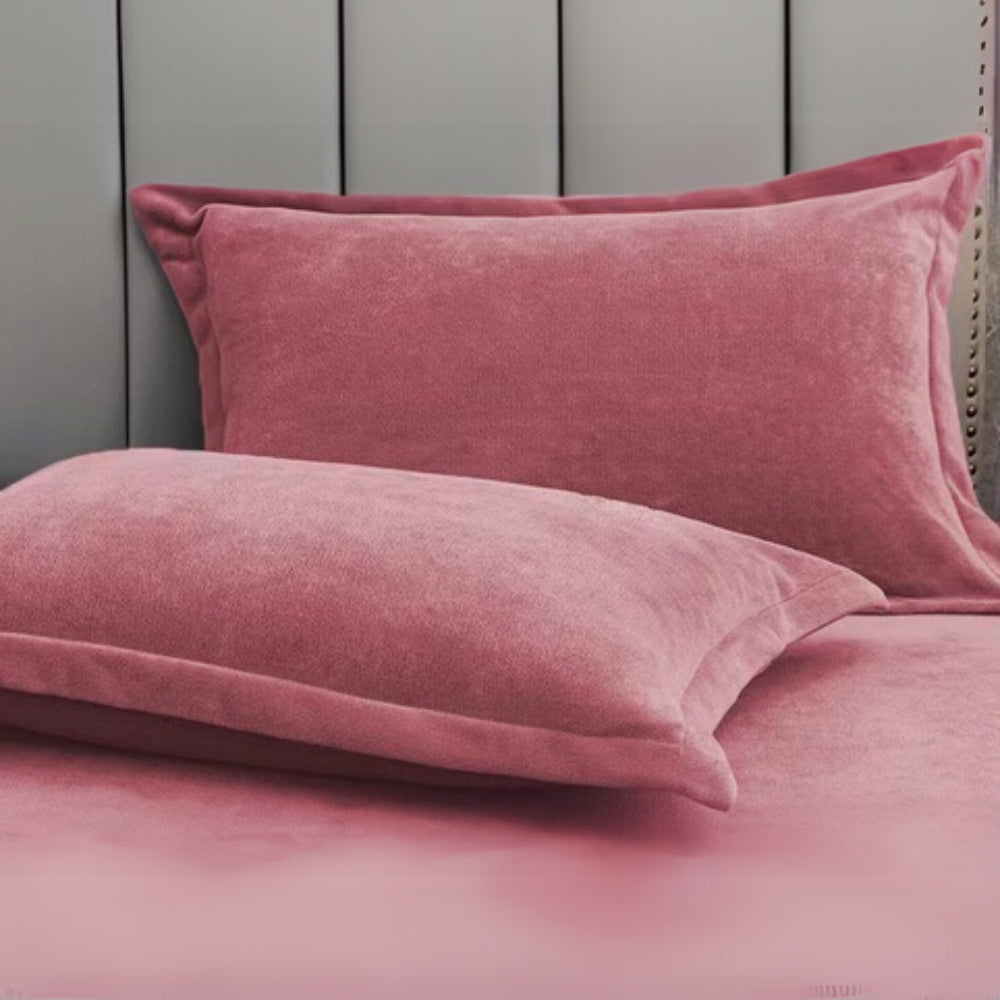 Luxurious Fleece Pillowcase Set for Ultimate Comfort