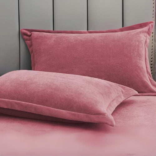 Luxurious Fleece Pillowcase Set for Ultimate Comfort