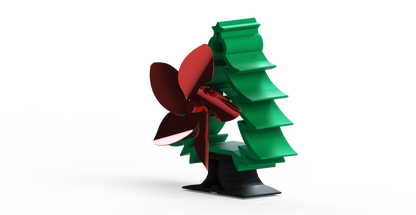 Efficient 5-Blade Heat-Driven Stove Fan for Cozy Living