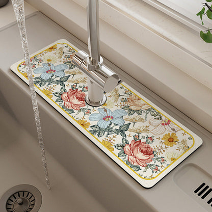 Premium Kitchen Absorbent Mats for Countertops and Sinks