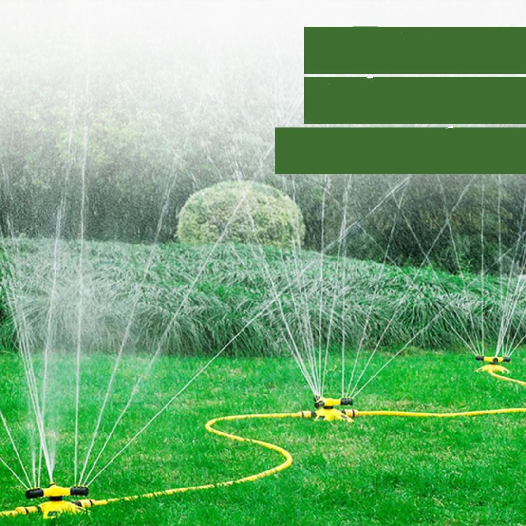 360º Sprinkler System – Automatic Watering Solution with 15M Reinforced Hose