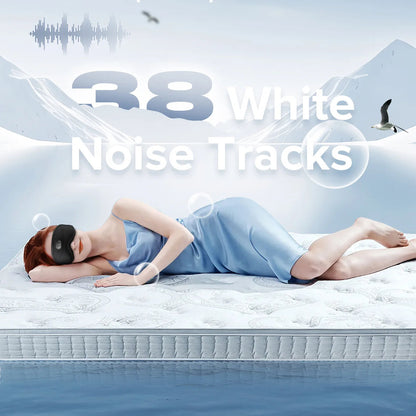 3D Bluetooth Eye Mask for Sleep with Wireless Headphones - Blackout Design