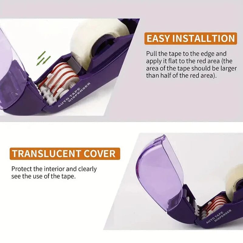 Handheld Tape Cutter with Automatic Dispenser – All-in-One Tool