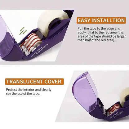 Handheld Tape Cutter with Automatic Dispenser – All-in-One Tool