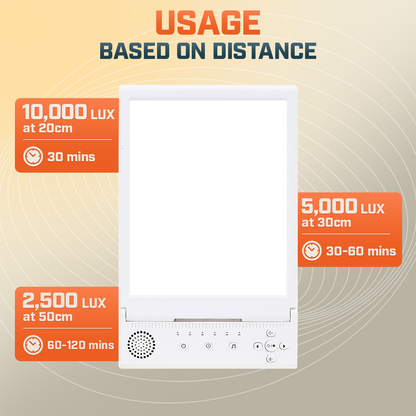 BrightWave Therapy Lamp for Daily Energy Boost