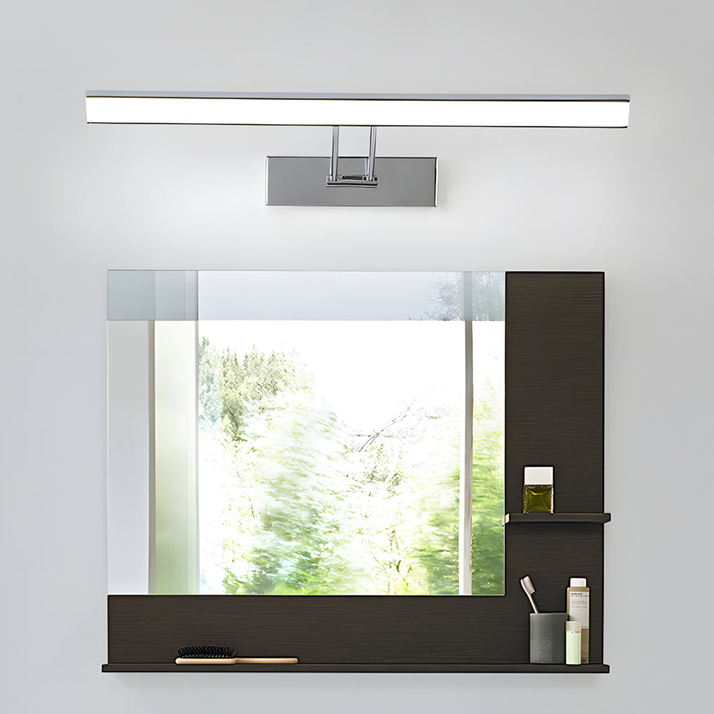 Adjustable 240° Linear LED Bathroom Light - Modern Minimalist Style