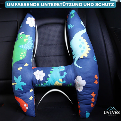 Travel Pillow for Kids - Backseat Comfort for Car Journeys