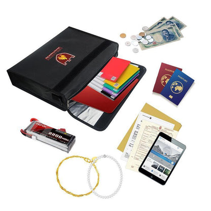 Water-Resistant and Fireproof Document Holder