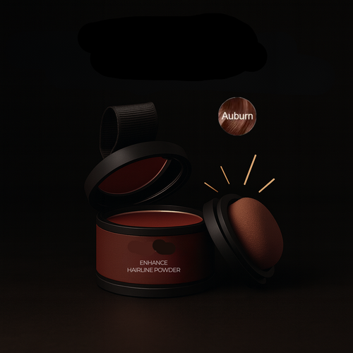Quick Hairline Concealer Powder for a Fuller Look