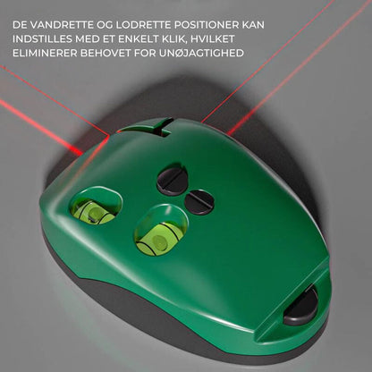 Precision Laser Level with 90° Projection for Easy Measurement