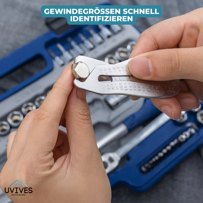 Get One Free | Pocket-Sized Thread Gauge Tool