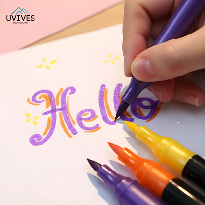 Double-Sided Glitter Pens for Creative Minds