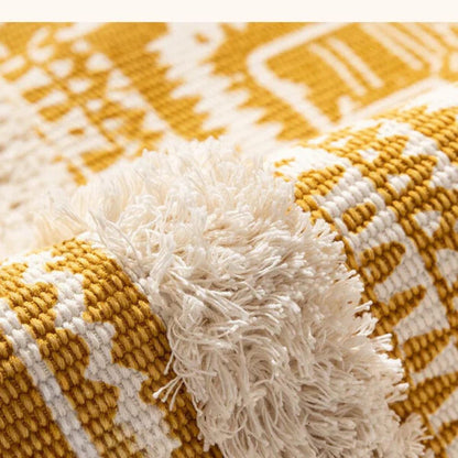 Chic Fringe Boho Area Rug – Elevate Your Home Décor
