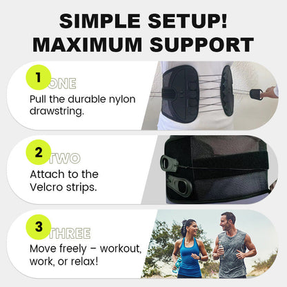 Supportive Lower Back Belt | Adjustable Compression for Daily Relief