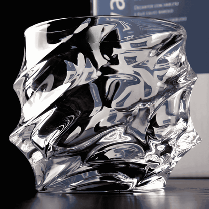 Whisky Glass with Crystal Design