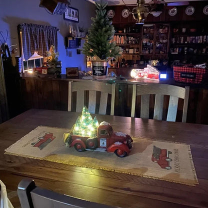 Charming Rustic Christmas Truck Decoration