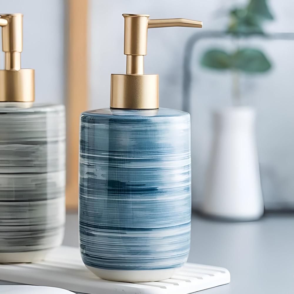 Sleek Ceramic Liquid Dispenser for Modern Spaces