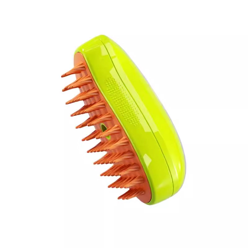 Pet Grooming Brush with Built-In Spray Function