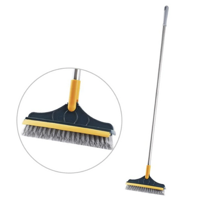 Dual-Action Floor Cleaner Brush