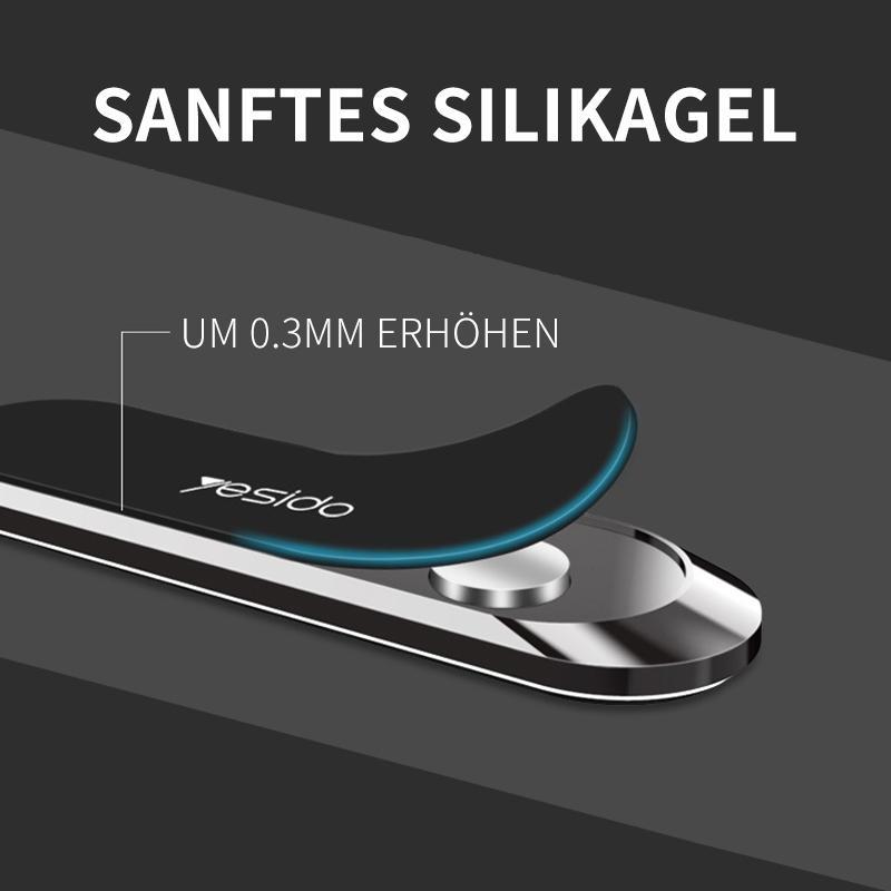 Compact 360-Degree Rotatable Magnetic Phone Holder - Strong Adhesive