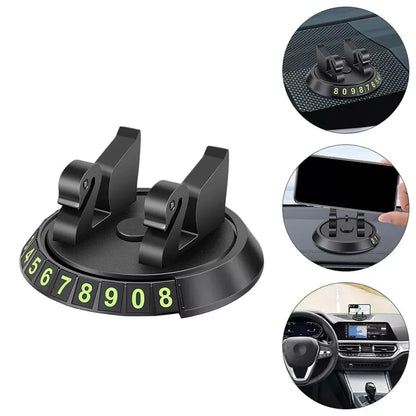 Versatile 360° Dashboard Phone Mount for Cars