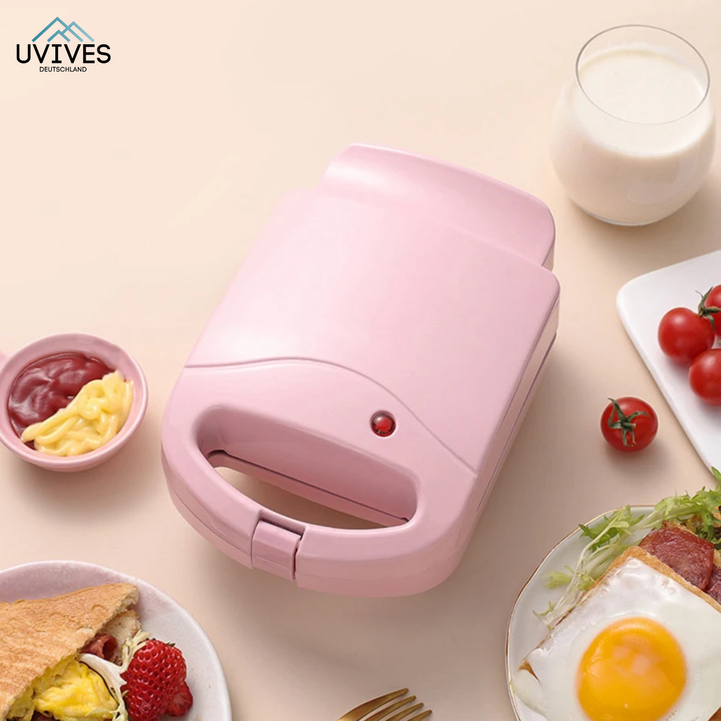 Compact and Quick Breakfast Toaster