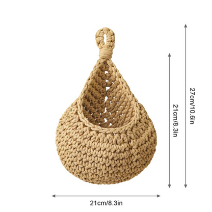 Stylish Eco-Friendly Hanging Storage Basket