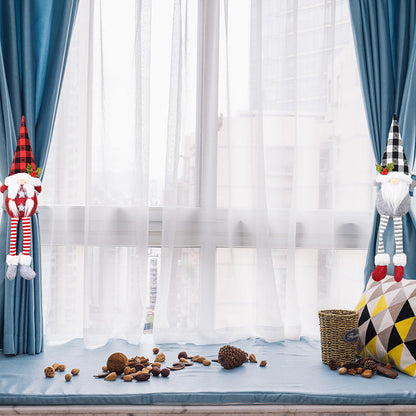 Festive Curtain Clips - Whimsical Holiday Decor