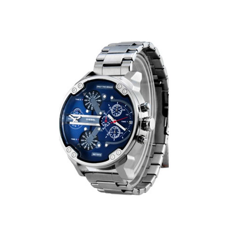 Stainless Steel Quartz Chronograph Timepiece