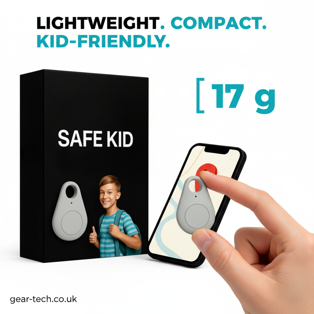 Smart Child Tracker with Real-Time GPS and Waterproof Features