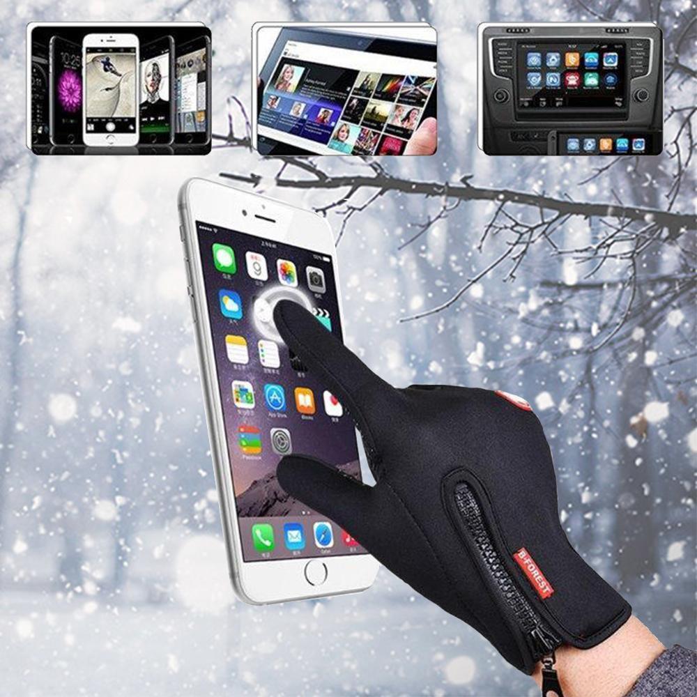 Unisex Touchscreen Gloves – Warm, Windproof, and Waterproof