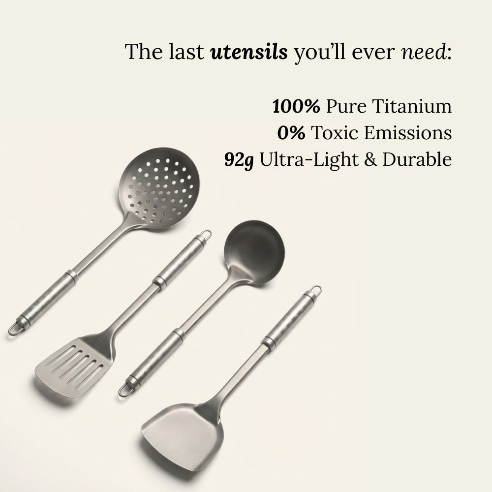 Titanium Kitchen Cookware Collection – Non-Stick Pots and Pans