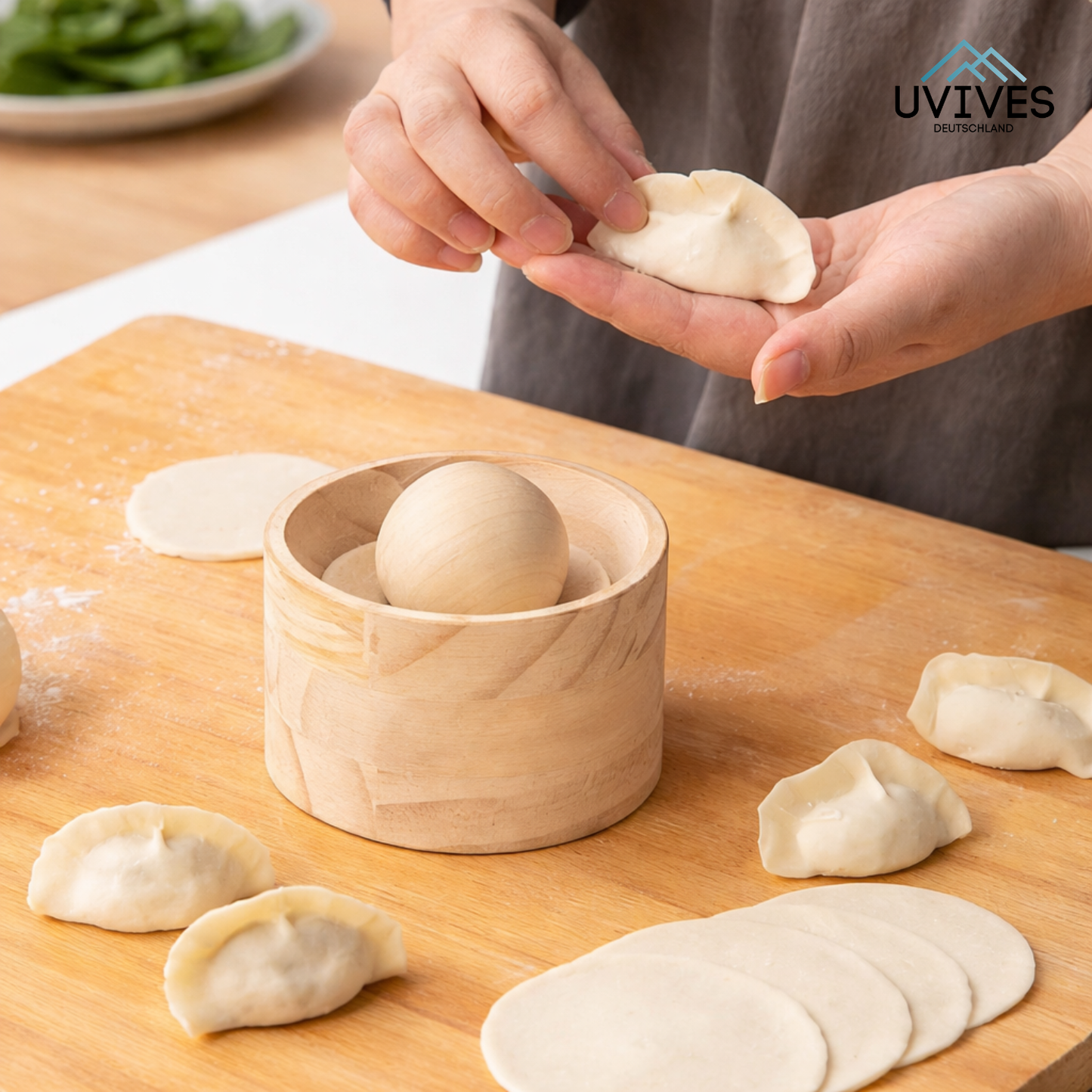 Effortlessly Create Perfect Dumpling Wrappers Every Time