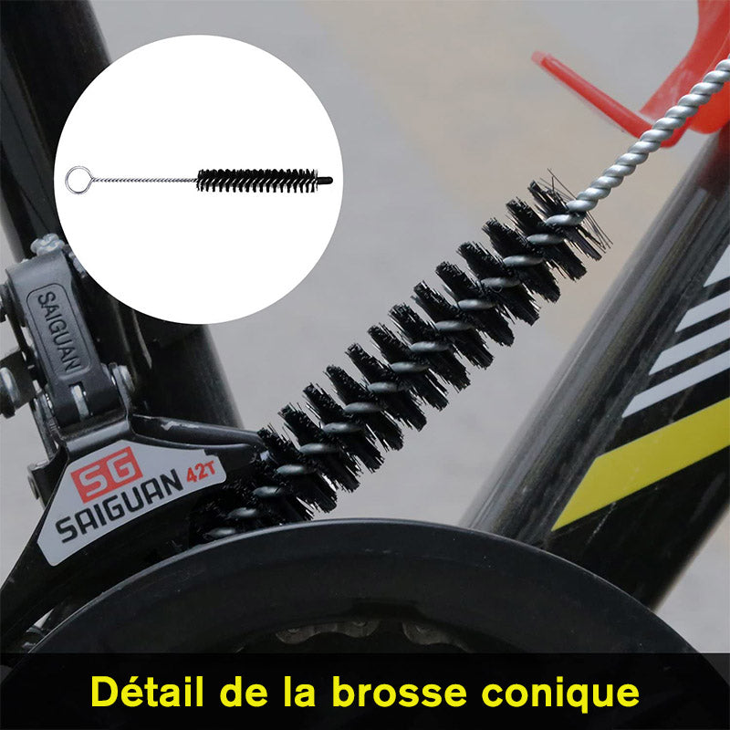 6-Piece Bicycle Cleaning Kit