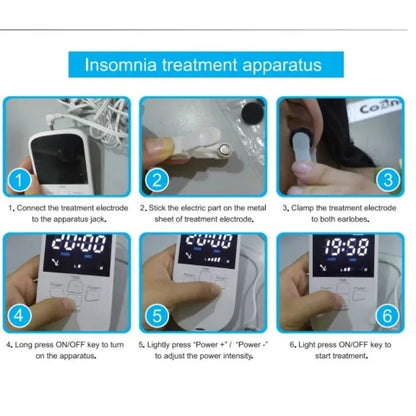 Battery-Operated Ear Clip Stimulator with 30-Minute Timer