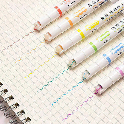 Curved Art Markers for Creative Projects