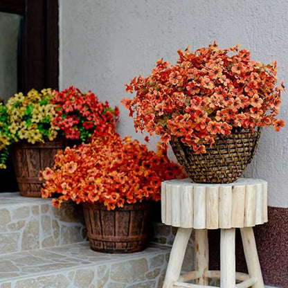 Buy 2 Get 1 Free | Colorful Artificial Flowers for Indoor and Outdoor Use