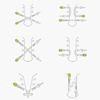 Waterproof Silicone Shoelaces - Buy 3, Get 3 Free [Last Day Sale]