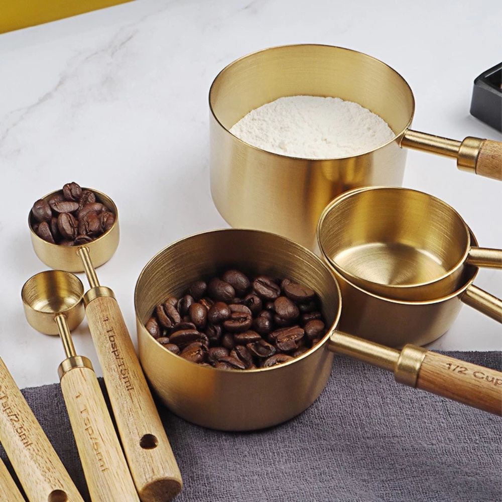 Stylish Stainless Steel Measuring Spoon Collection