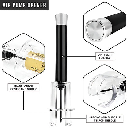 Corkscrew Wine Opener Set with Air Pump