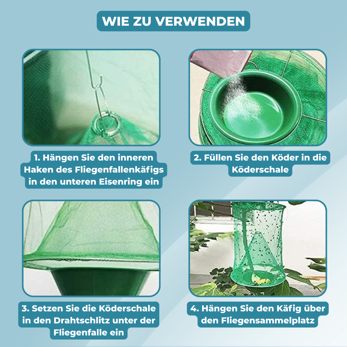 Fly Trap – Say Goodbye to Flies in Home and Garden