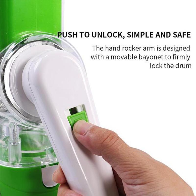 Rotating Vegetable Cutter and Cheese Grater - 3-in-1 Tool