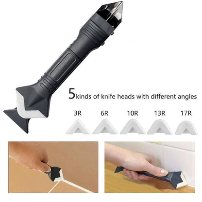 Silicone Sealing Tools Set - 3-in-1 Multi-Function Kit