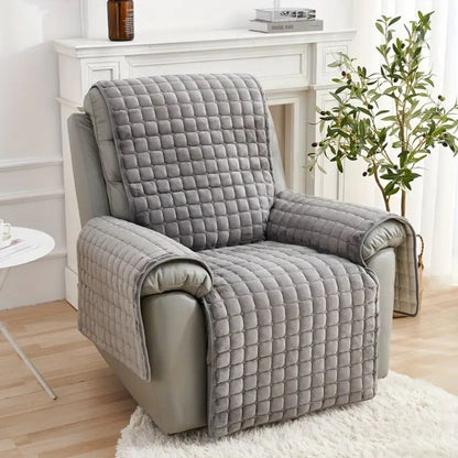 Luxurious Microfiber Recliner Cover for Ultimate Comfort