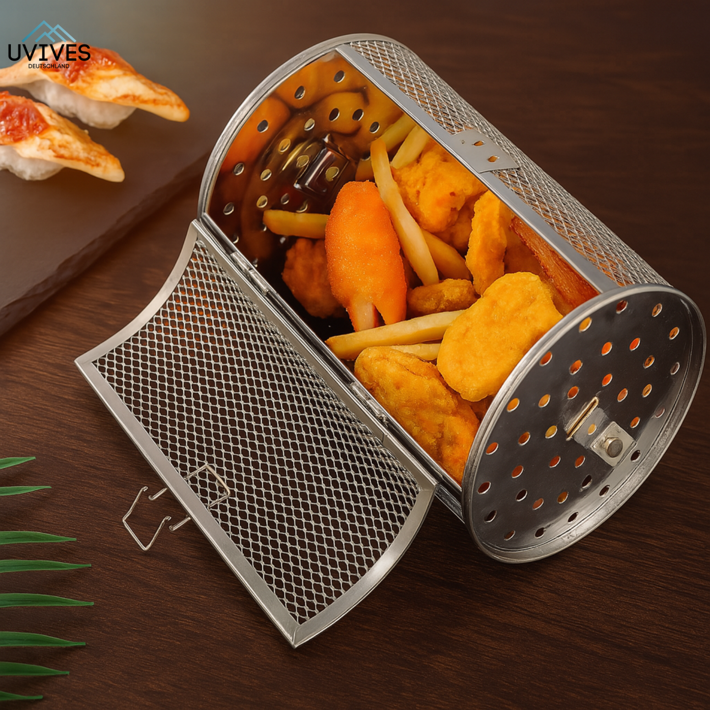 Healthier Roasting & Grilling with Rotating Feature