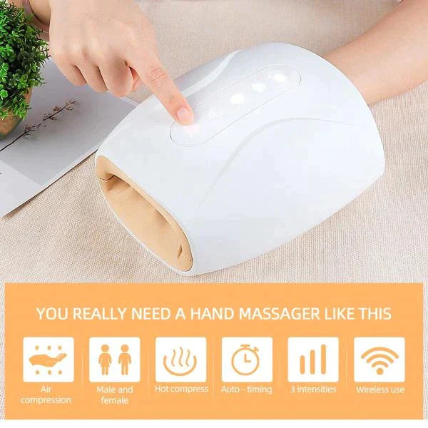 Soothing Electric Hand Massager for Tired Hands