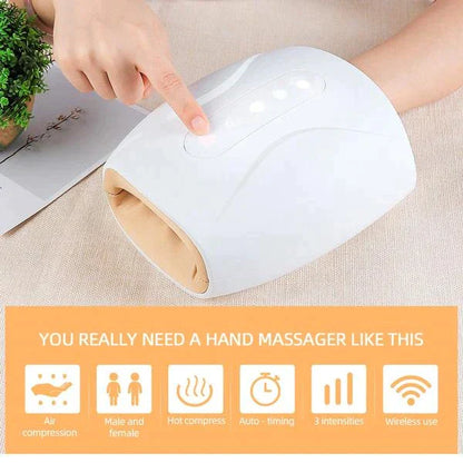 Soothing Electric Hand Massager for Tired Hands