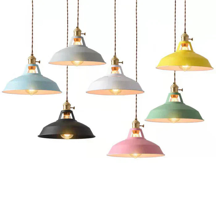 Industrial Vintage Hanging Light Fixture - IronGlow Style