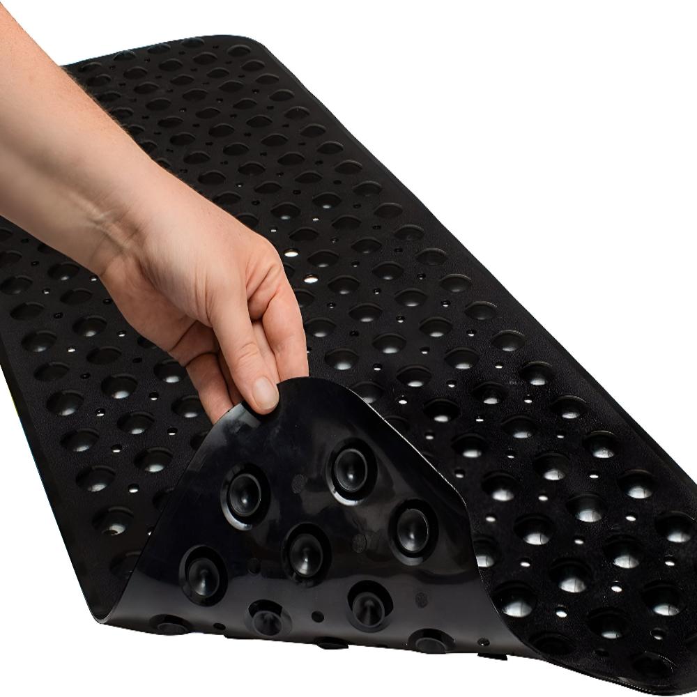Secure Step Bath Mat | Slip-Resistant with Foot Care Feature