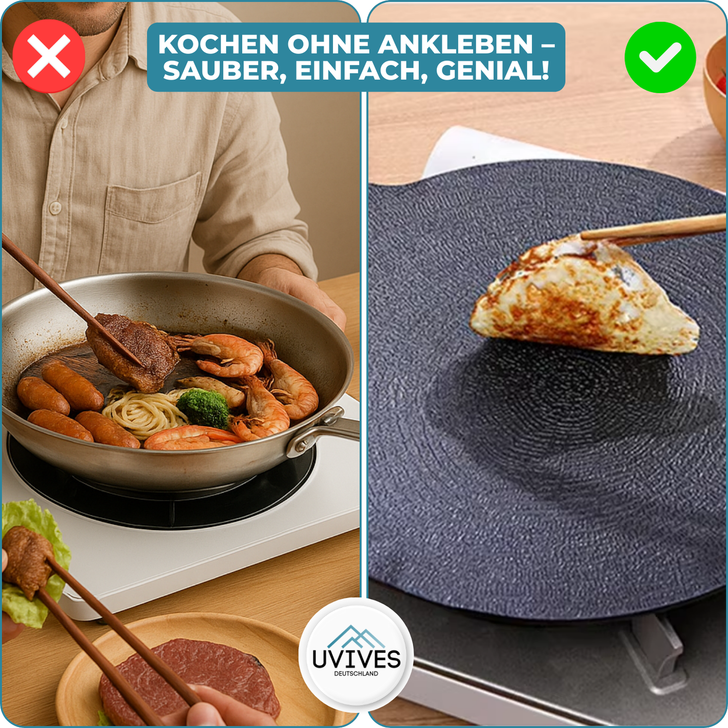 Non-Stick Stone Grill Pan - Last Day Discount